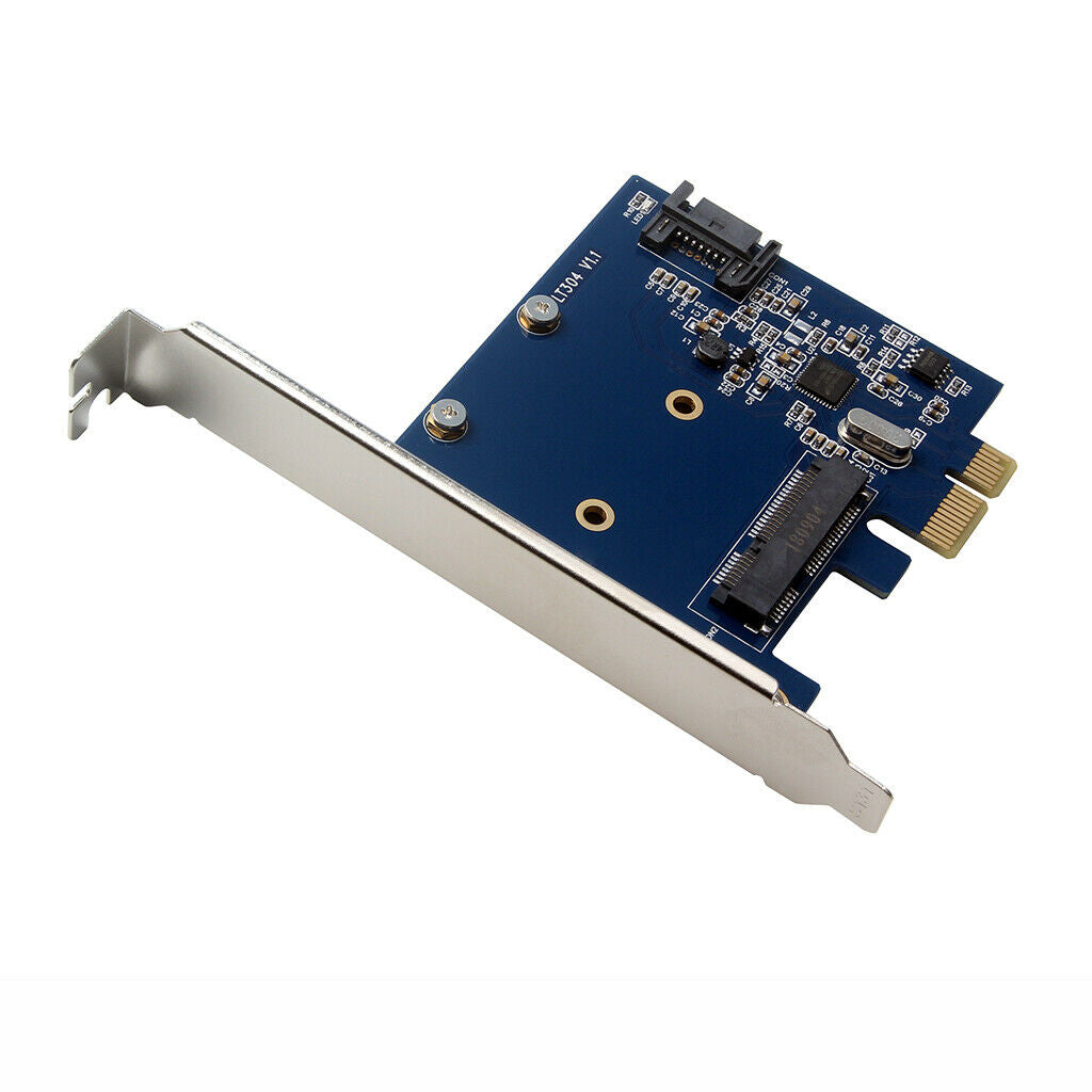 PCI-E to mSATA SSD+SATA3 Combo Expansion Converter Adapter PCIe to SATAIII Card