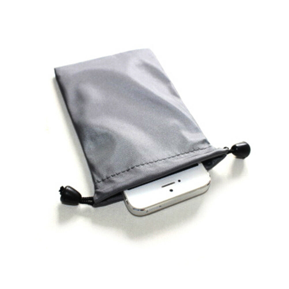 2pcs Drawstring Storage Bag Portable Waterproof for phone cable powerbank.l8