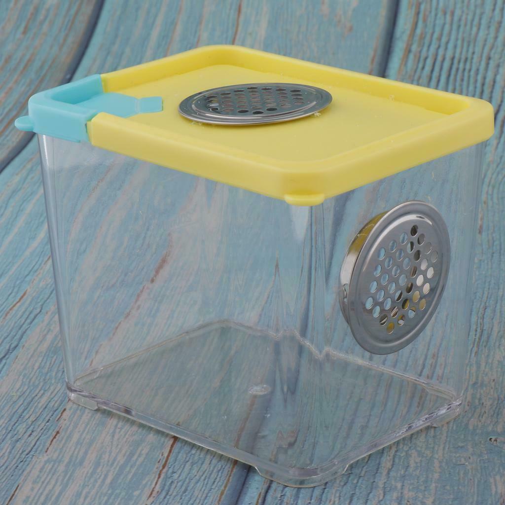 2Pcs/Set Spider Incubation Box Feeding Box for Reptile Amphibians Insects