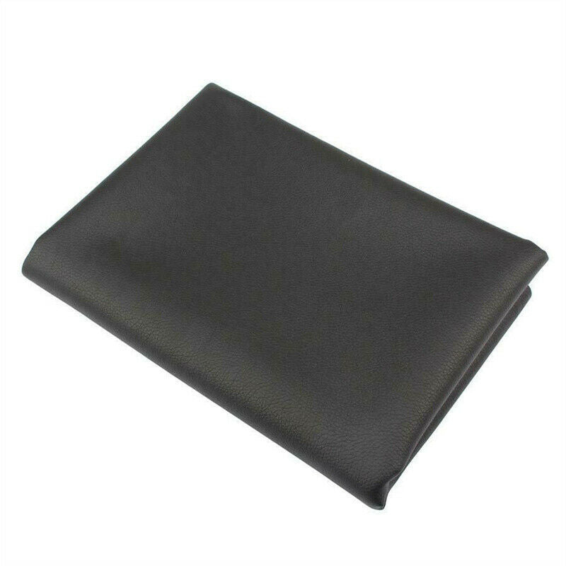 Matte Black PU Motorcycle Dirt Bikes Scooter 70x100cm DIY Seat Cover Universal