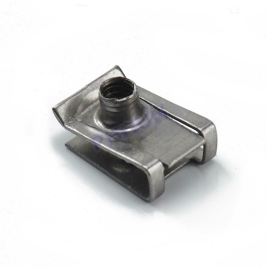 200x Motorcycle Fairing Bodywork Panel Reed U Clips M4 M5 M6 M8 U Nut Fasteners