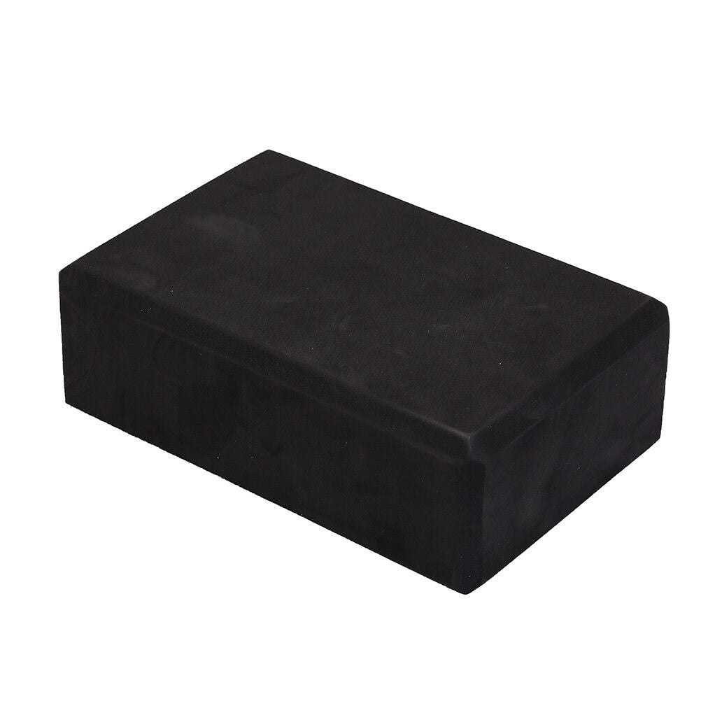 yoga block exercise fitness sport props foam brick stretching aid home pilate DD
