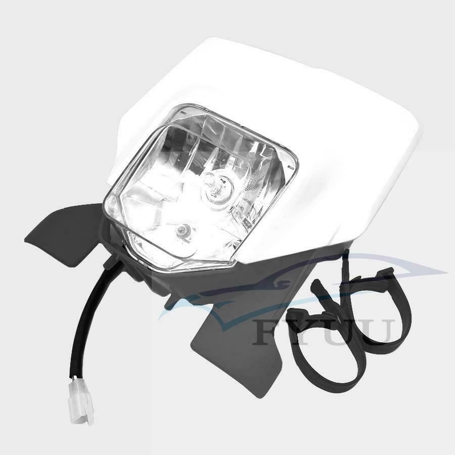 Motorcycle Headlight Headlamp Head Light Lamp For  FE250 FC250 TC250