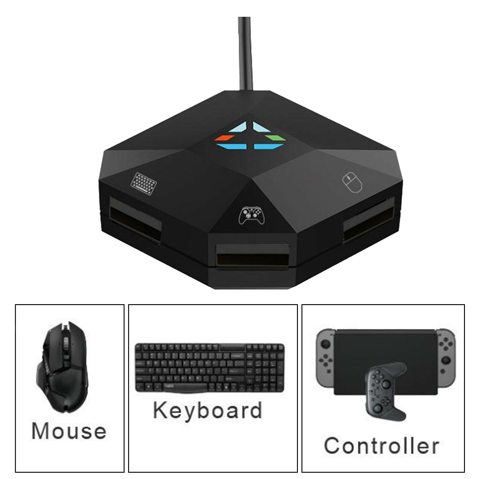 USB Keyboard & Mouse Converter for N-Switch   ONE Accessories Easy To Use