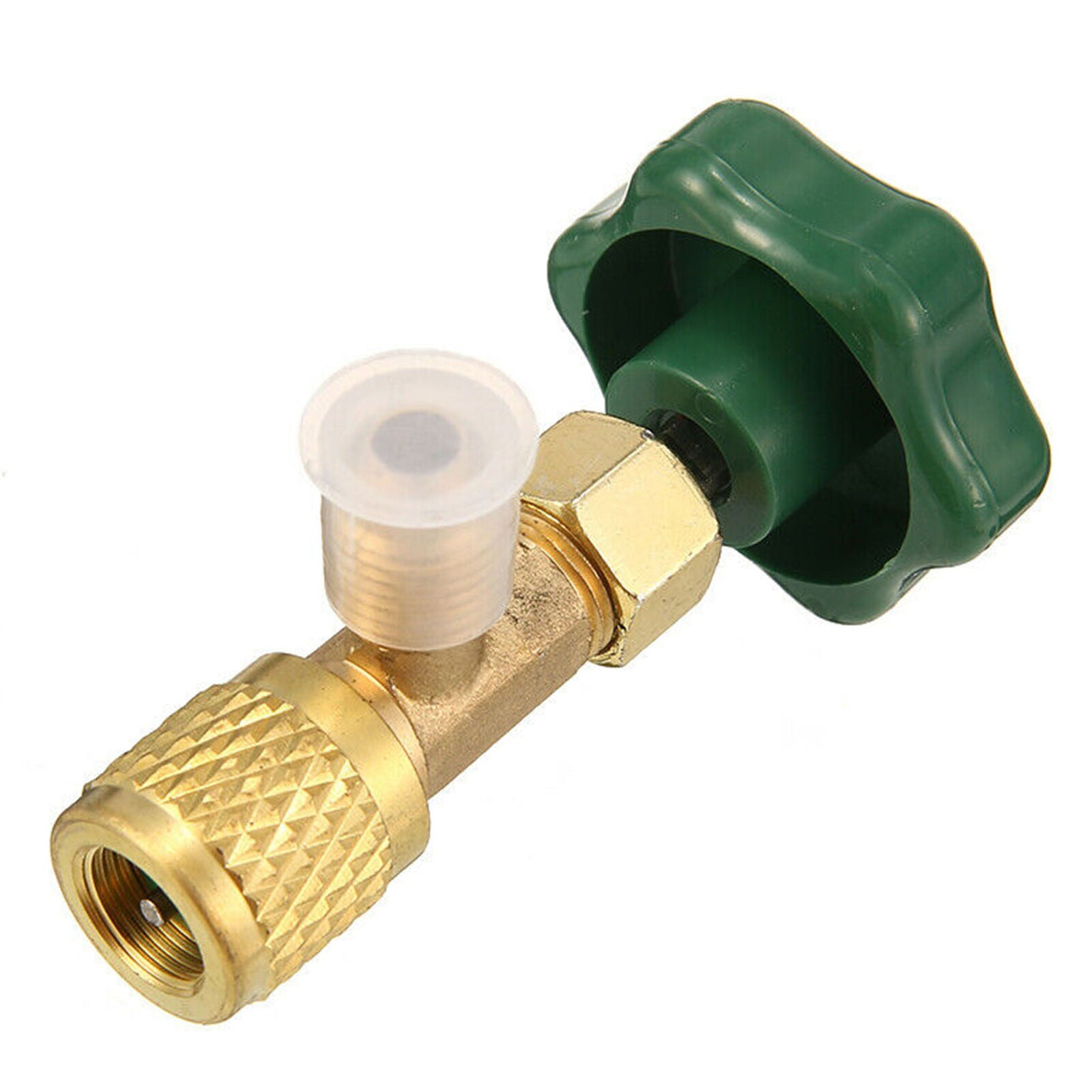 1/4 SAE Auto AC Can Tap Valve Bottle Opener For R22 R134a R410A Gas Refrigerant