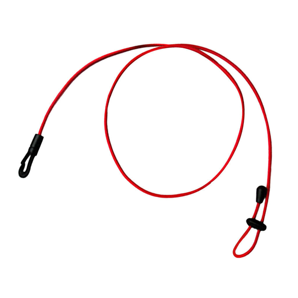 5 Pieces Durable Kayak Paddle Leash Canoe Fishing Rod Holder Shock Cord