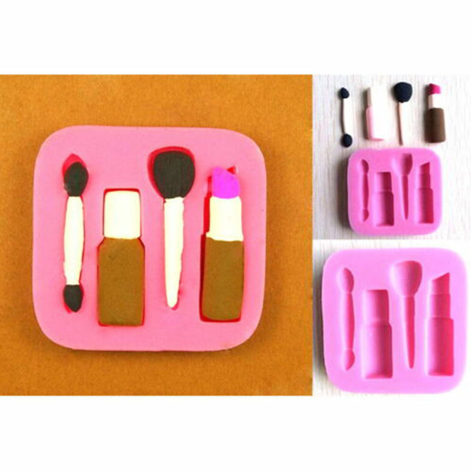 Lipstick Silicone Fondant Mould Cake Sugarcraft Chocolate Mold Decorating Baking