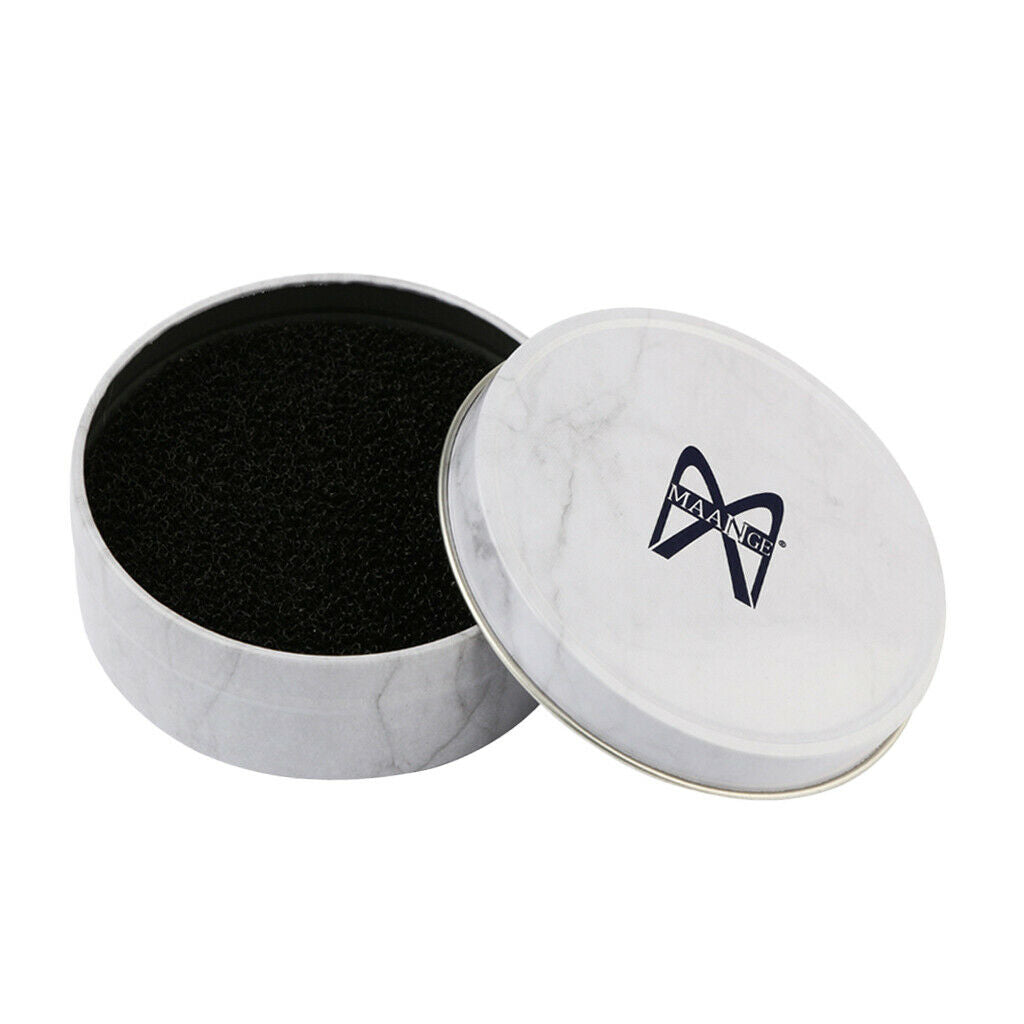 Makeup Brush Color Cleaner Sponge Remover Make up Brushes Cleaning Mat Box White
