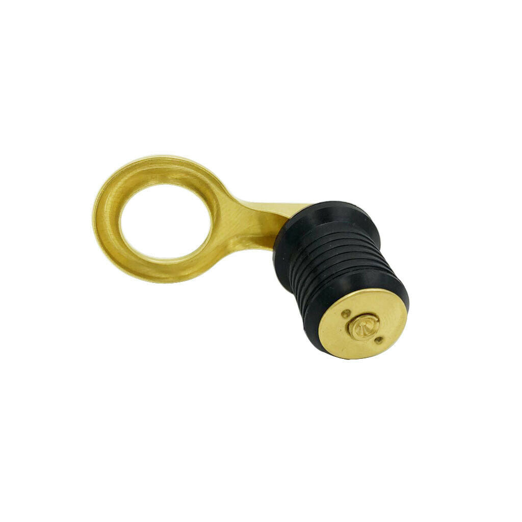 1 1/4 inch 32mm Drain Snap Plug for Kayak Canoe Boats, Brass