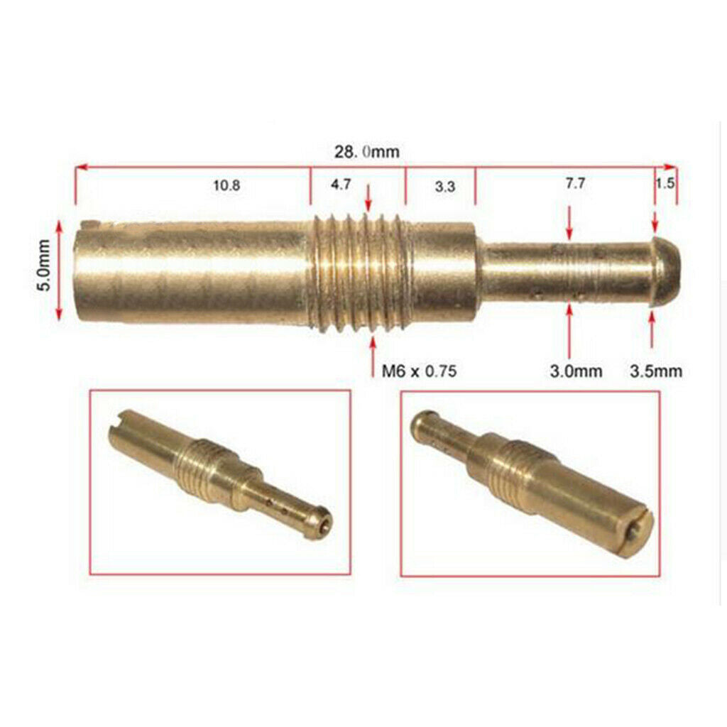 24 Pieces Slow/Pilot Jet Kit For PWK   OKO CVK 35 38 40 42 45 48 50 52