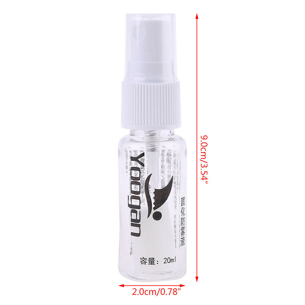 Anti Fog Spray Eyeglass Lens Defogger Safety Glasses Goggles Ski and Dive Masks