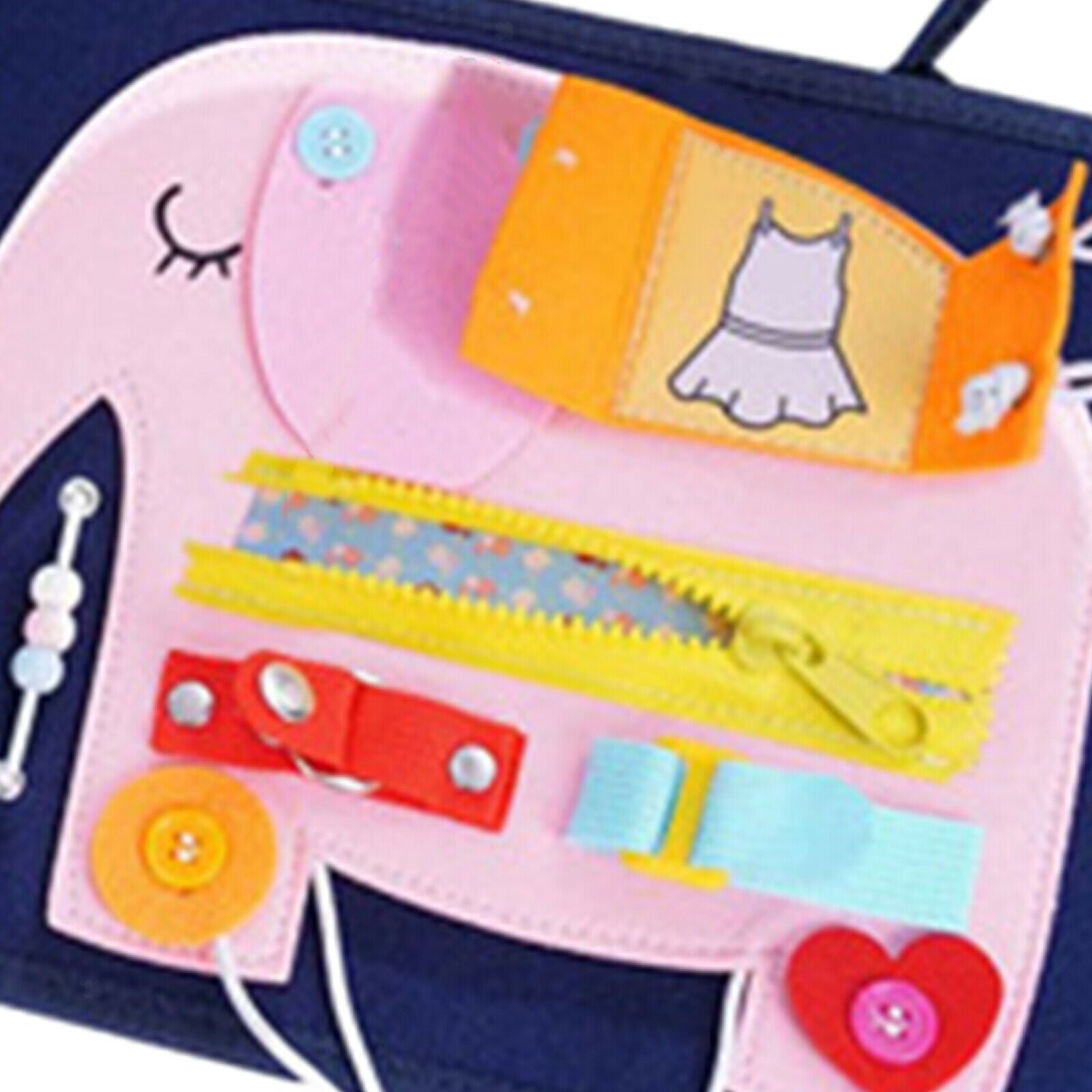 Busy Board Motor Skills Special Needs Educational Sensory Board Car Toys