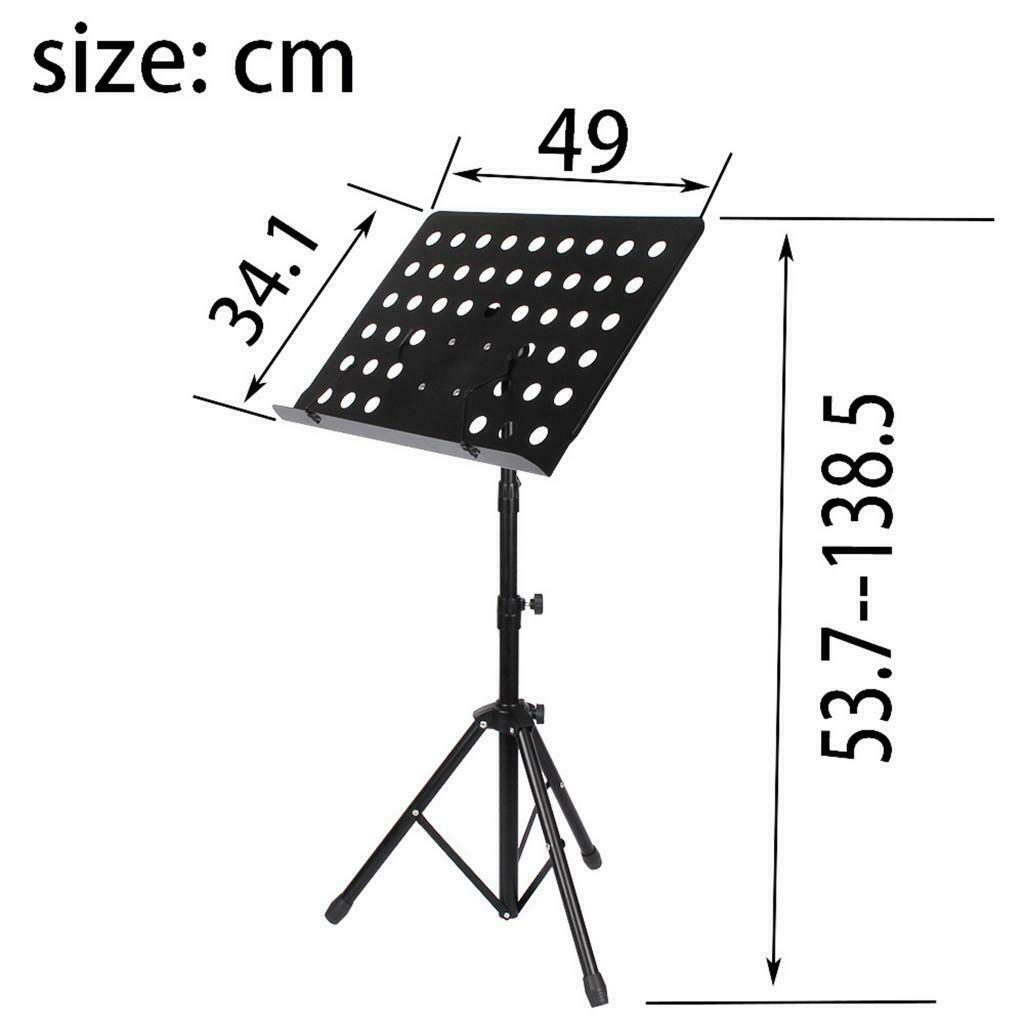 Music Rest, Professional Partition Music Rest with Clip Holder + Bag