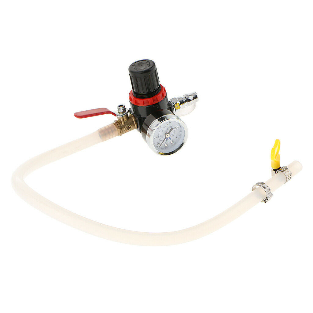 Car Vehicle Coolant Water Tank Leakage Detector Radiator Pressure Tester Gauge