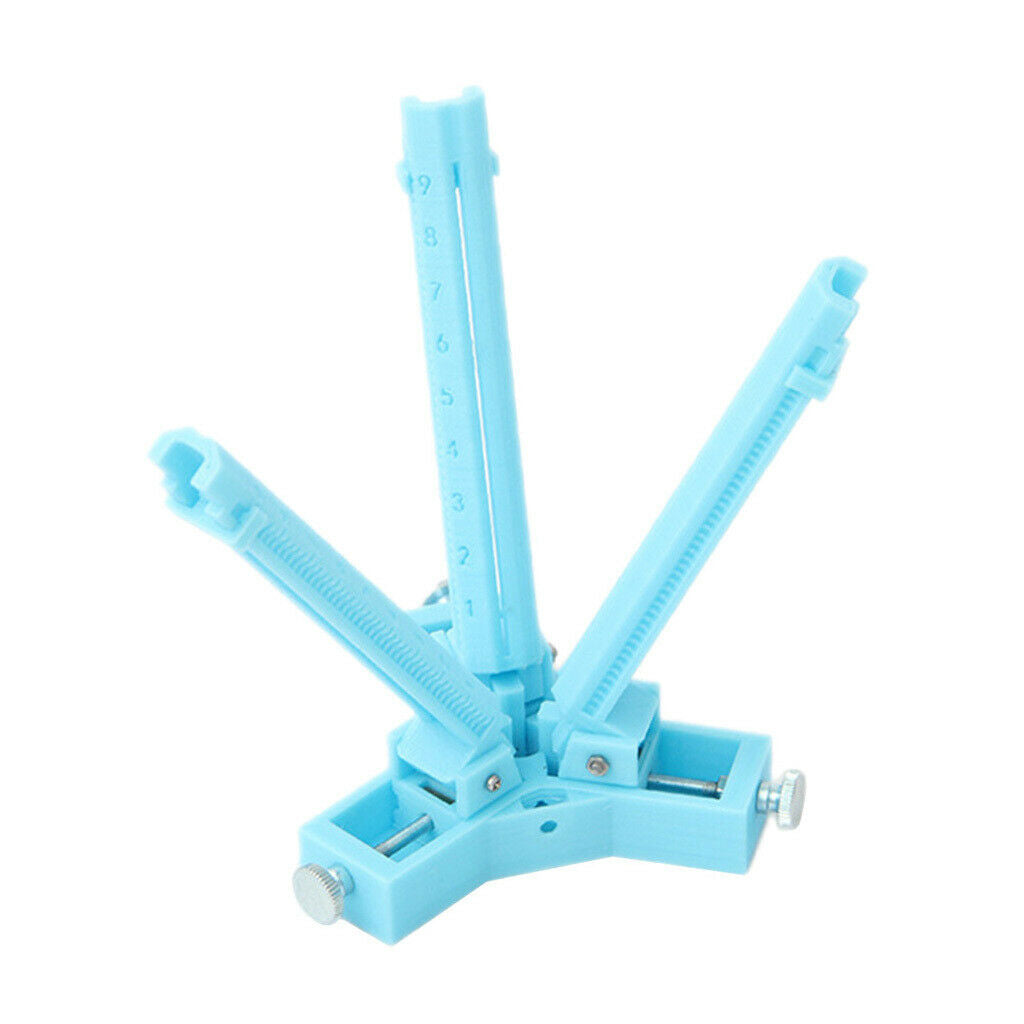 Fletching Jig, Multi-Size Stick Fletches Bonding Tool with Scale for DIY Archery