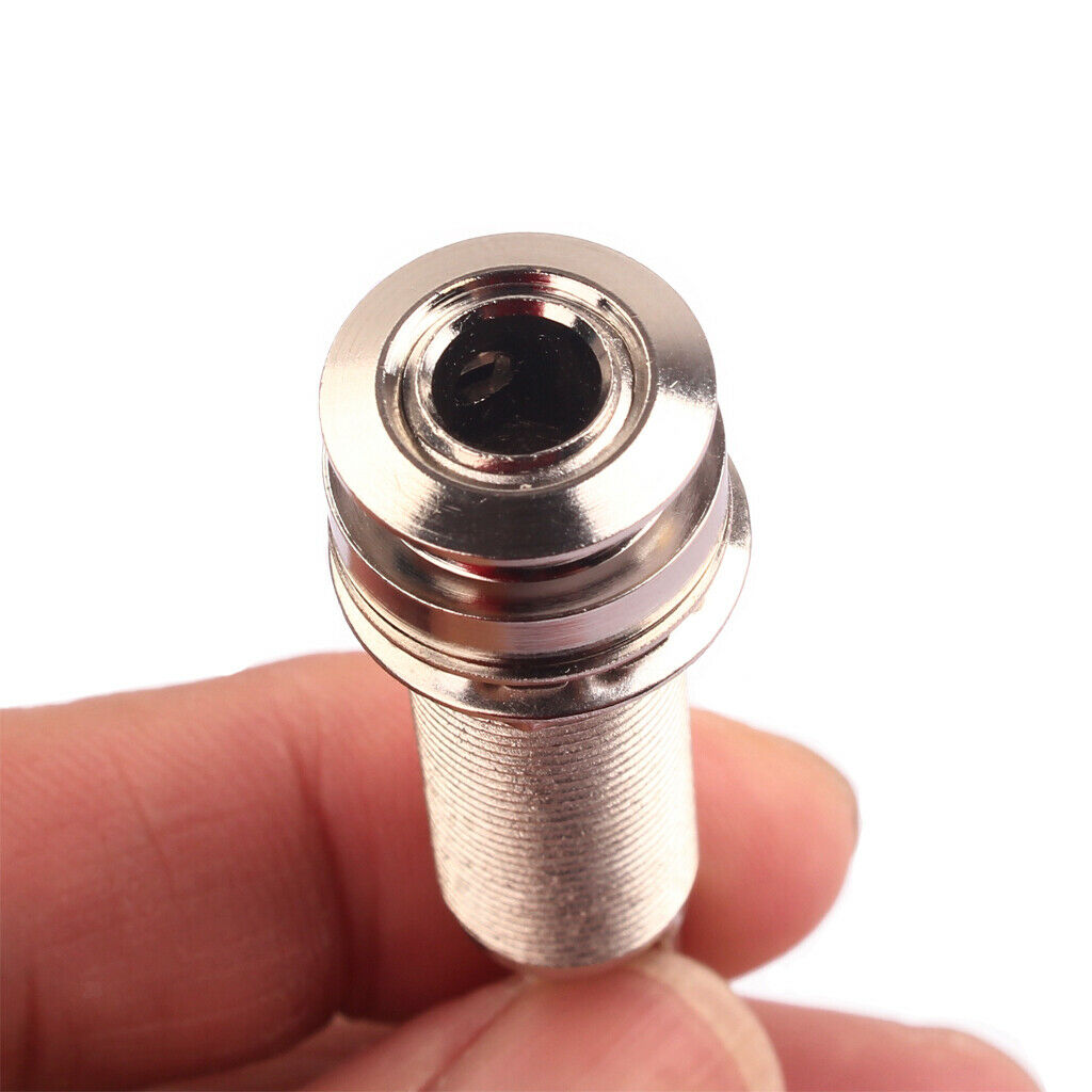 6.35mm 1/4'' Endpin Stereo   Output Socket Plug for Guitar Bass Mandolin