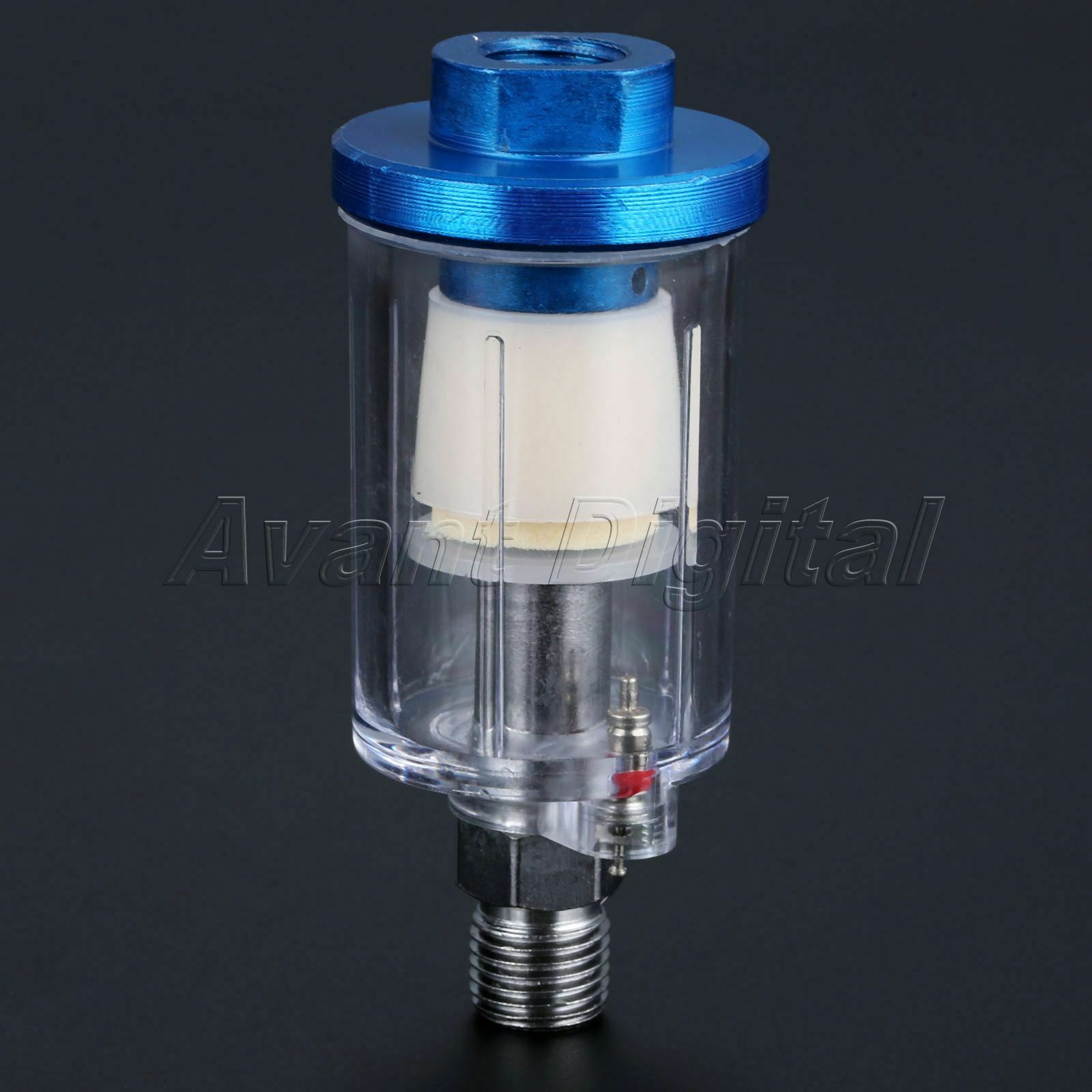 Gravity Feed Spray Gun Air Line Mini Filter & Regulator Paint Primer Metal Flake
