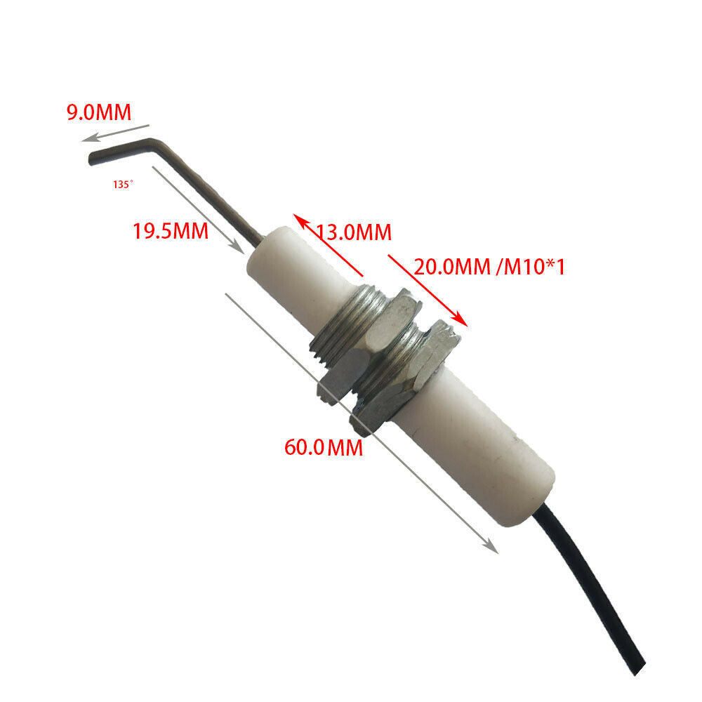 Universal Piezo Igniters Kit Lighter Push Button Spark Ignition Set Replacement,