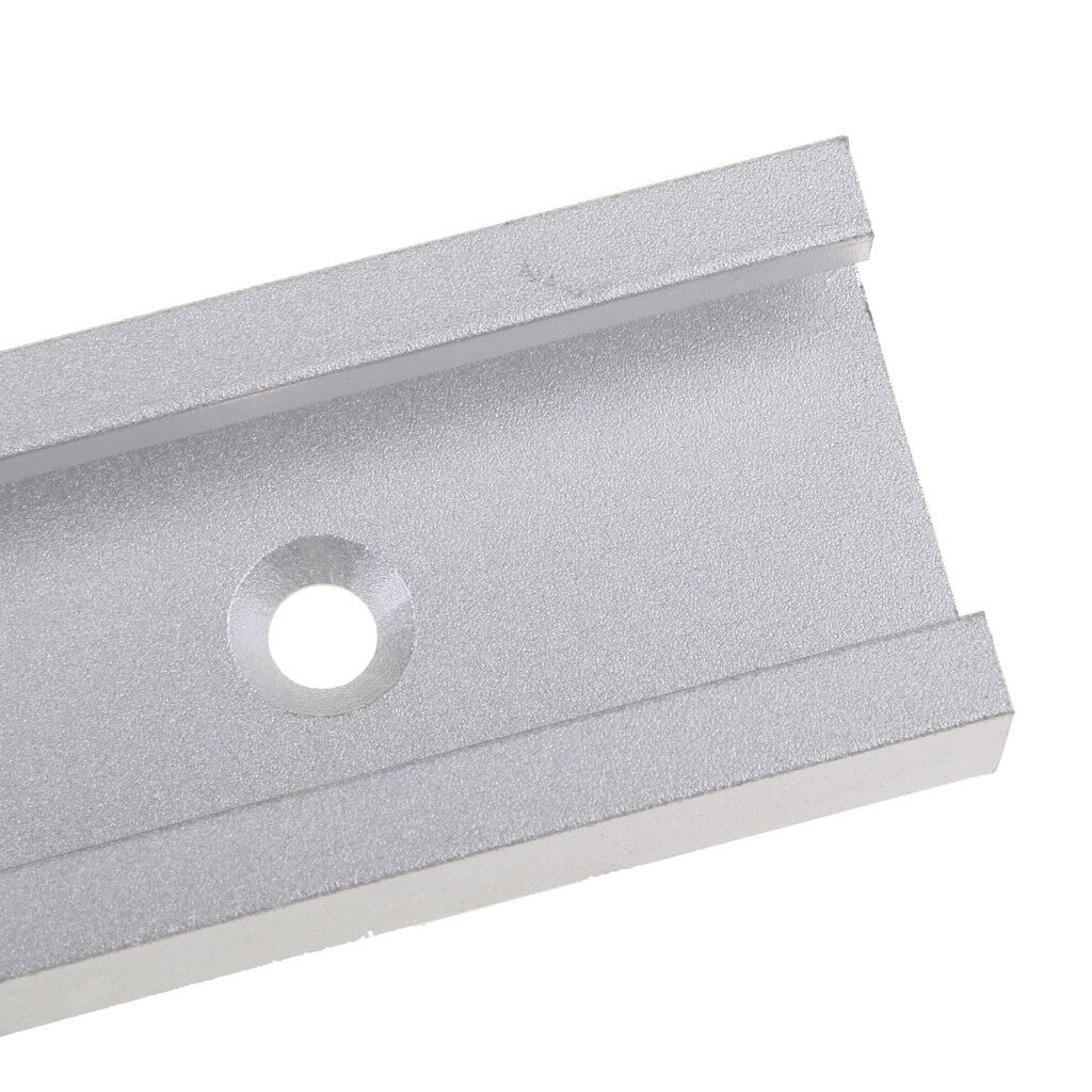400mm T-track Woodworking T-slot Miter Track Jig Fixture Router Table Alloy