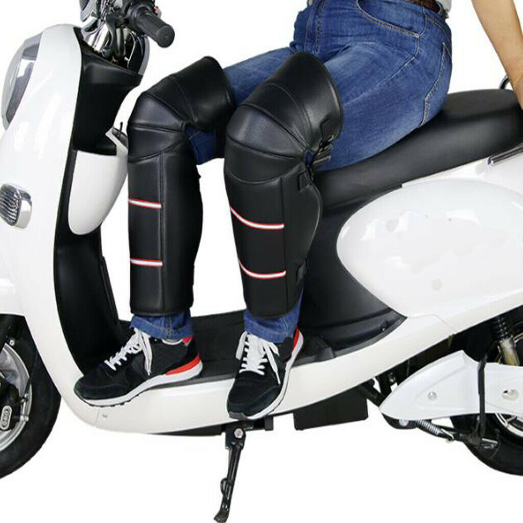 2 x Legs Knee Pads Protector Windproof Scooter Riding Warmer Knee Pad Warm