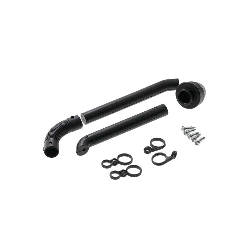 Plastic Snorkel Exhaust Pipe for 1/10 RC Cler Traxxas 4 -4 Defender D90 D110 BS6