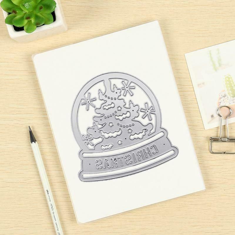 Christmas Ball Metal Cutting Dies Stencil DIY Scrapbooking Album Paper Card Mold