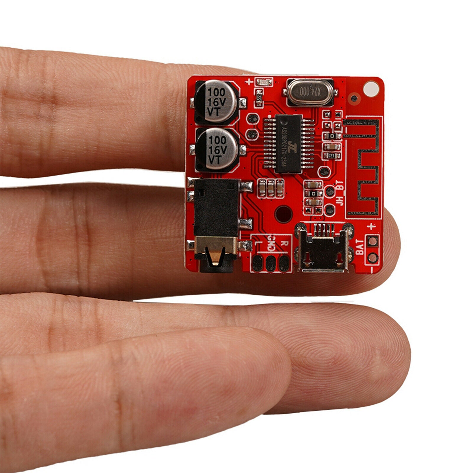 Bluetooth Receiver Board Decoder Board Music Module SNR 90dB THD+N -70dB red