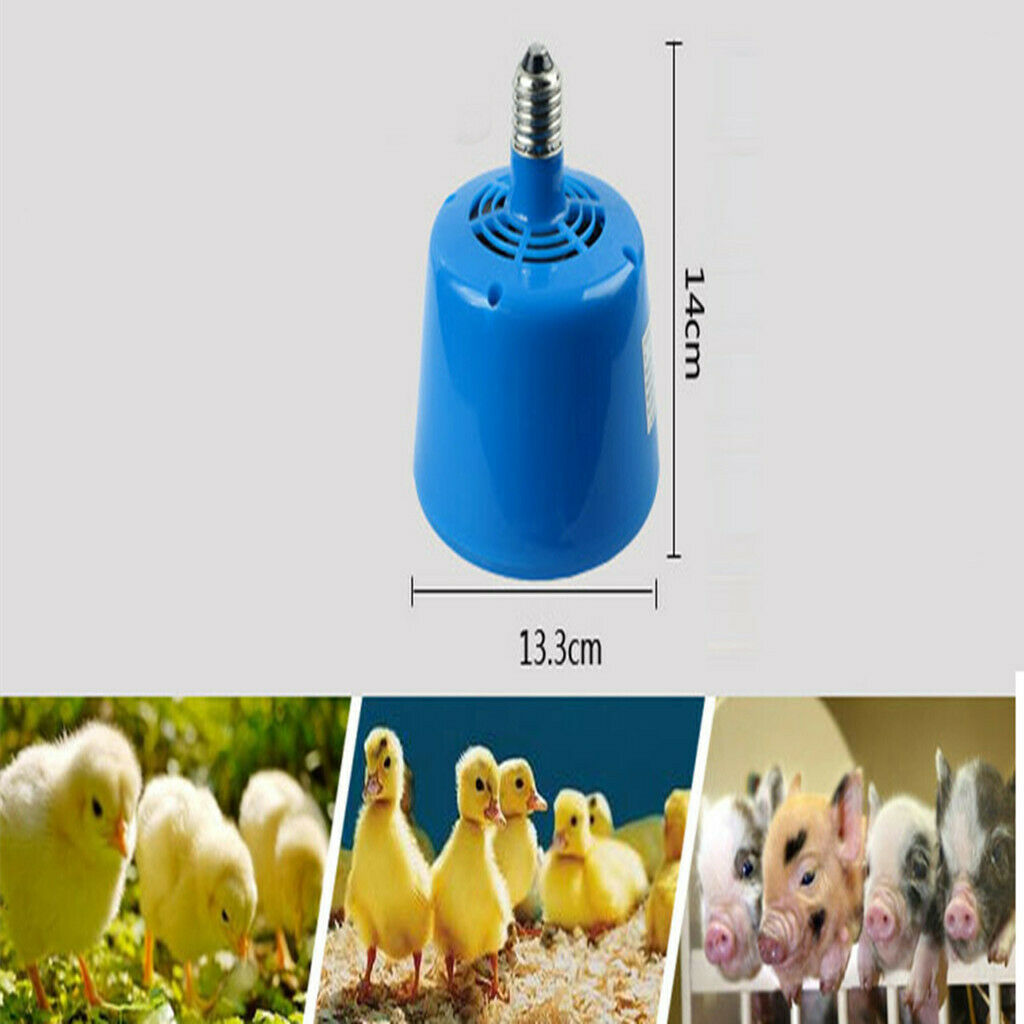 Pet Heater Lamp Poultry Heat Lamp Heat Lamp for Chicken, Duck, Piglet,
