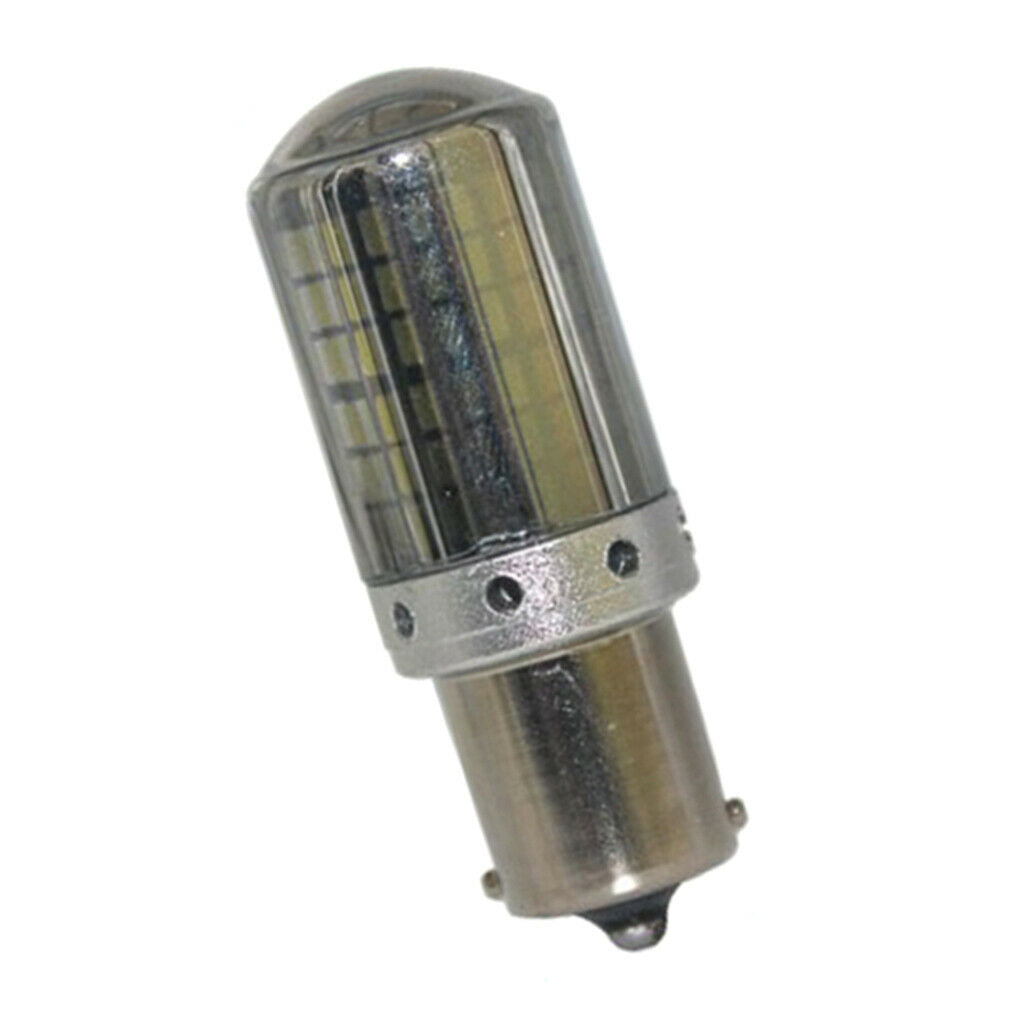 2X Amber 1156/BAU15S 3014-144SMD LED Bulb HighPower Super Bright Brake Light