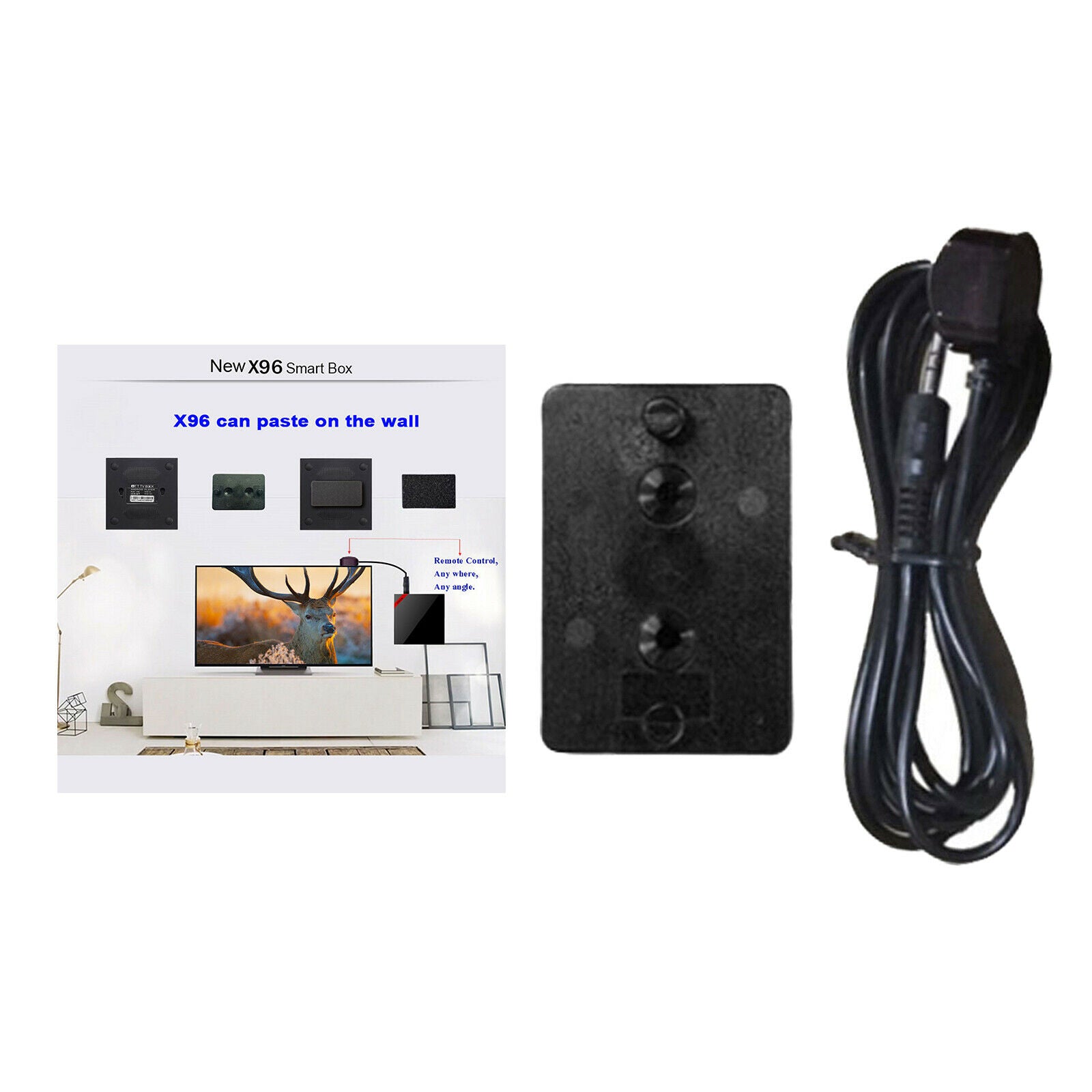 4.9ft Infrared Extension Receiver Extender Cable for Android Box X96 Series