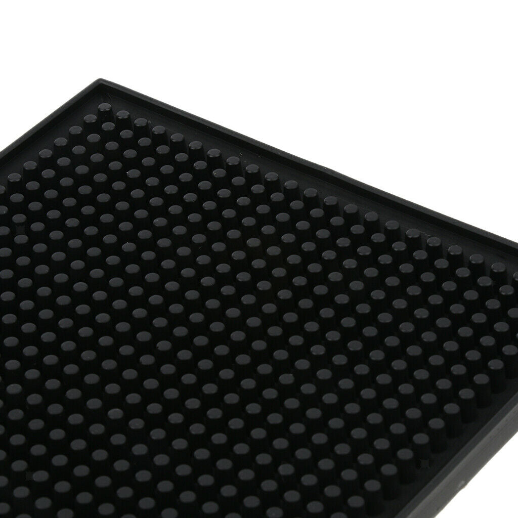 Rectangle Rubber Service Bar Mat Beer Drink Heavy Duty Drip Runner 12x6inch