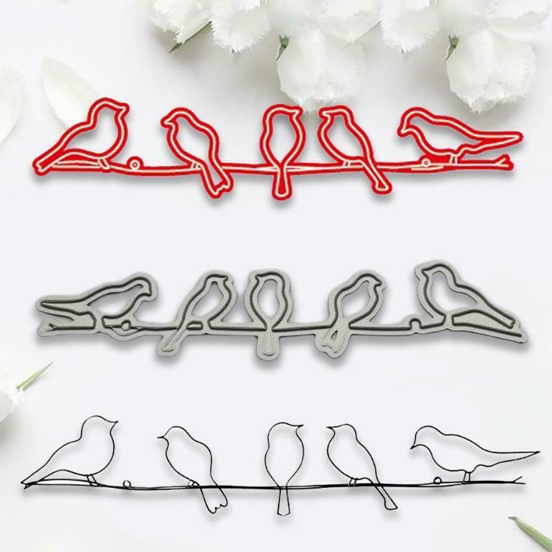 Little Birds Metal Cutting Dies Stencil DIY Scrapbooking Album Paper Card Mold