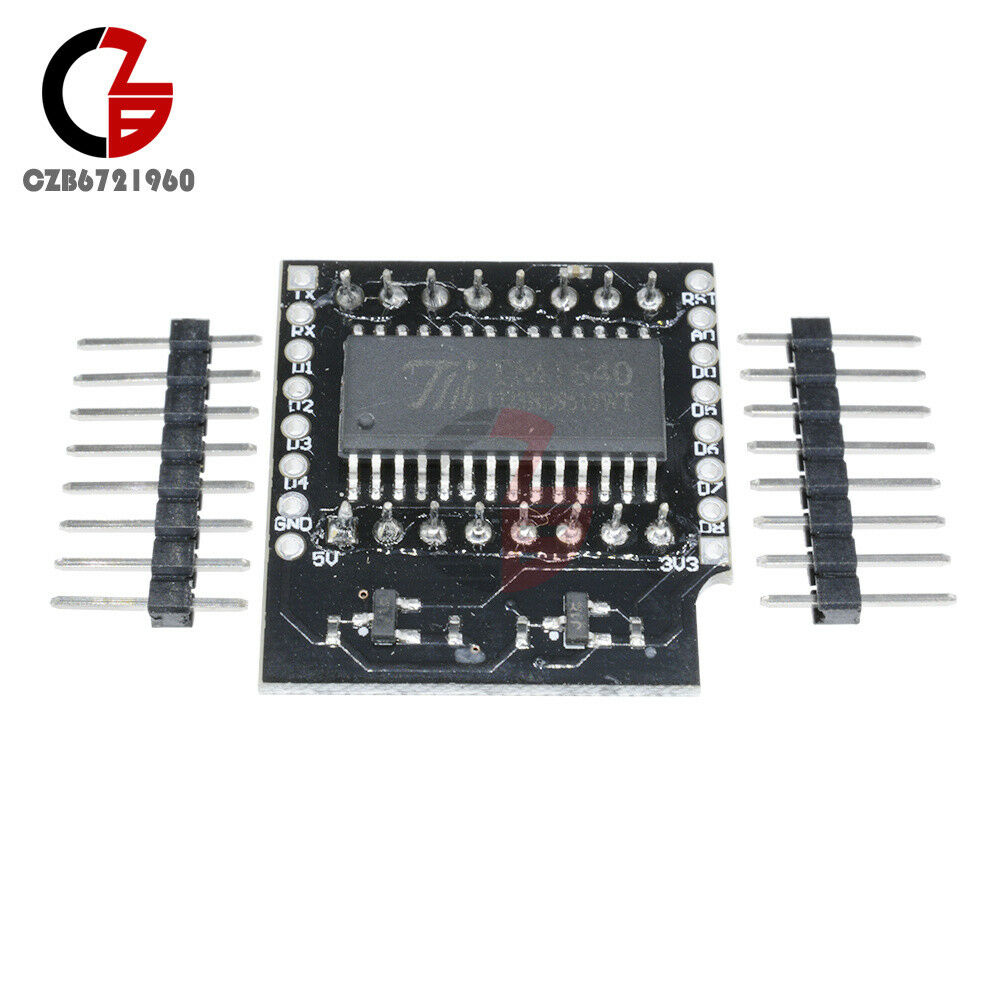 8x8 Dot Matrix LED V1.0 Shield Adjustable Intensity 8 Step for WEMOS D1 Mini
