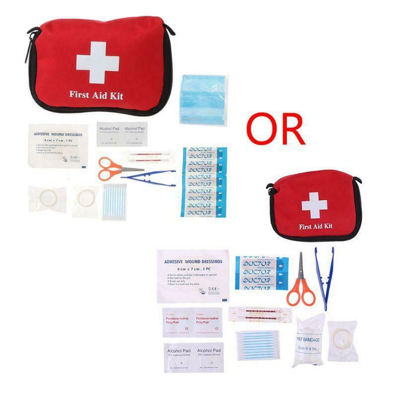 Travel First Aid Kit Outdoor Camping Emergency Bag Survival Kits Self