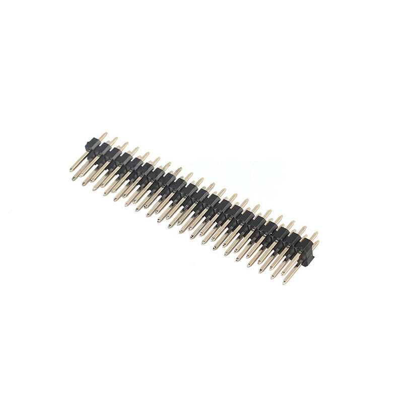 5x Break-away 2x20-pin 2.54mm Strip Double Male Connector Dor Raspberry Pi  Rf