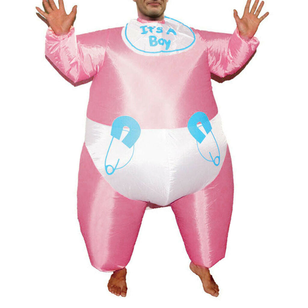 Inflatable Giant Baby Costume Self-inflating Costume