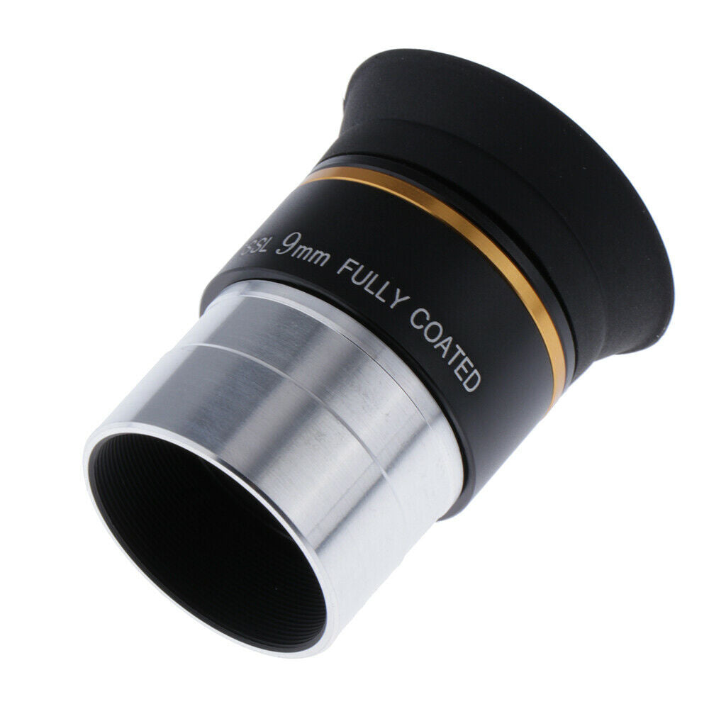 Fully Coated 9mm Plossl Telescope Eyepiece for Standard 1.25inch Telescope