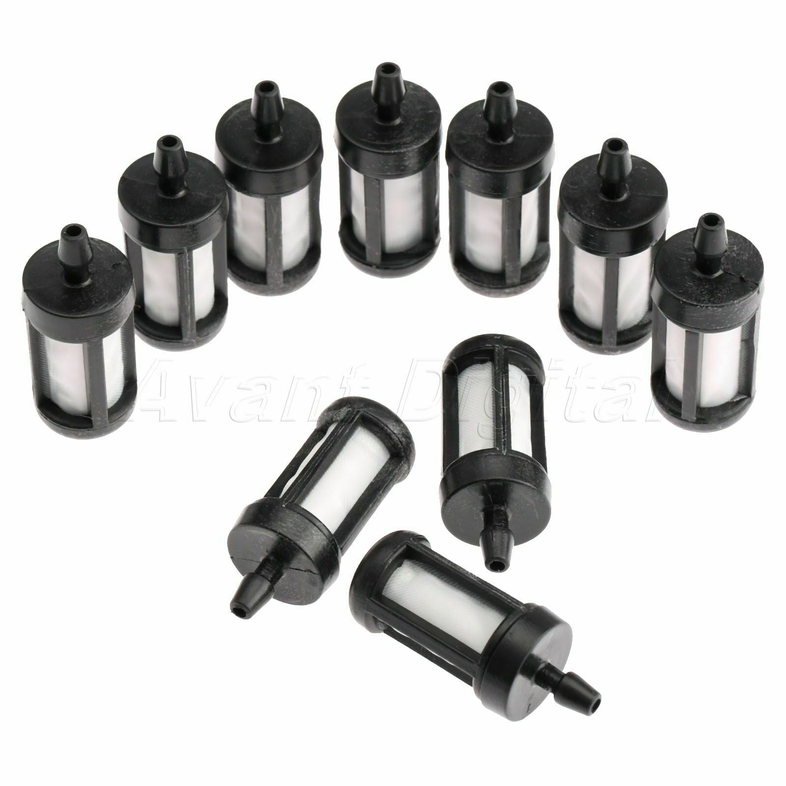 10pcs Trimmer Fuel Hose Pipe Filters Fit For ZAMA ZF-1 STIHL POULAN HUSQVARNA