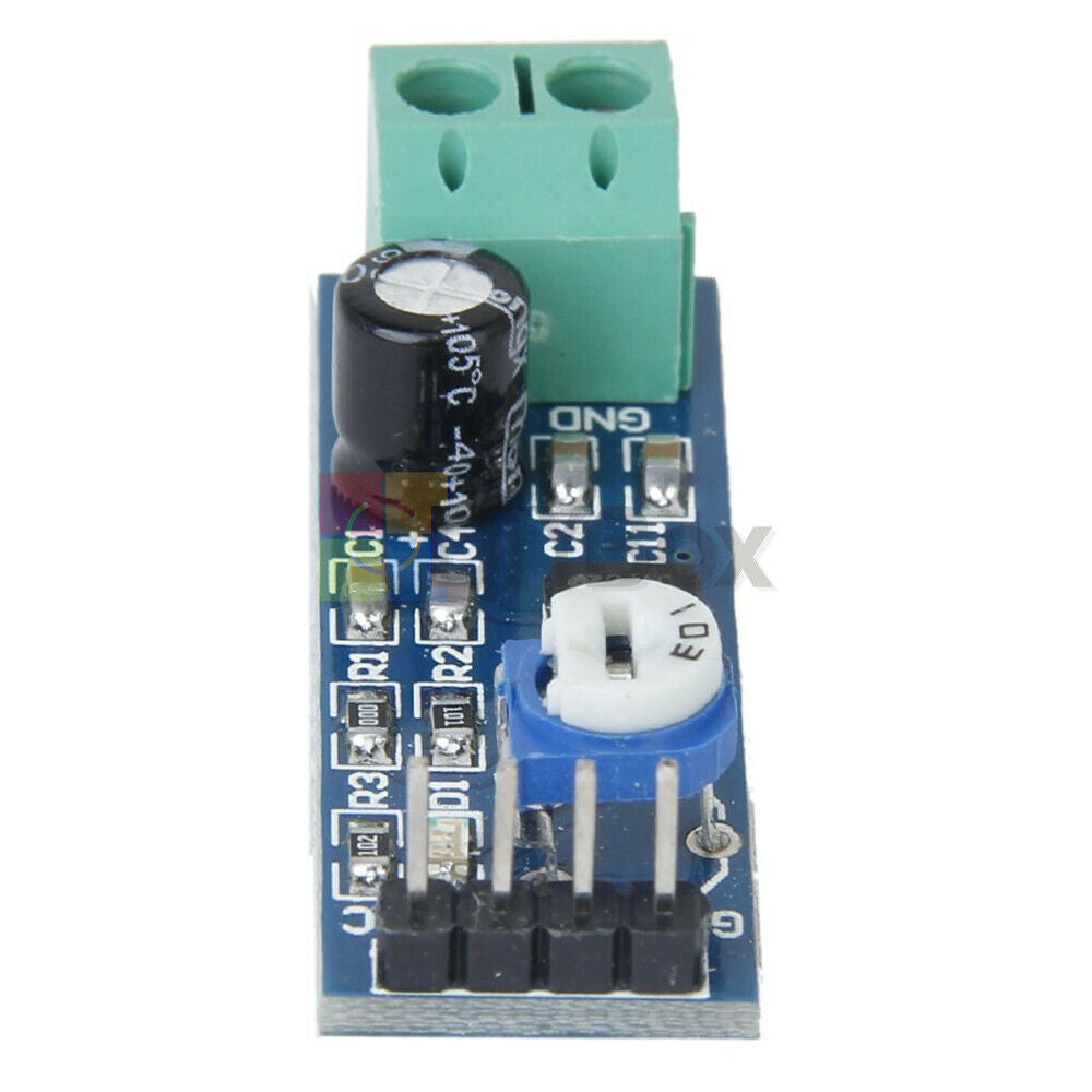 2Pcs 200 Times Gain 5V-12V LM386 Audio Amplifier Module Adjustable Resistance