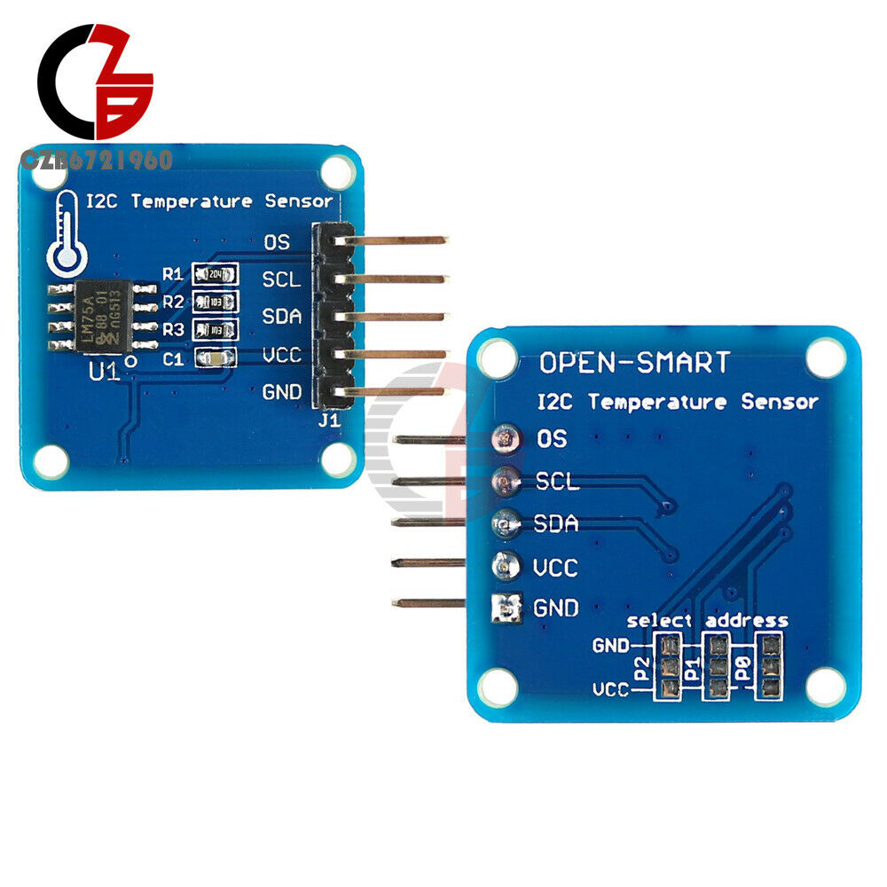 New Accuracy  IIC I2C LM75A Digital Temperature Sensor Board Module for Arduino