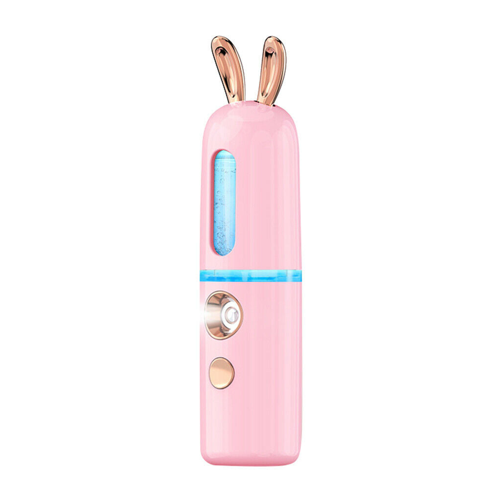 2Pieces Facial Nano Spray Hydrating Nano Steaming Moisturizing Salon Beauty