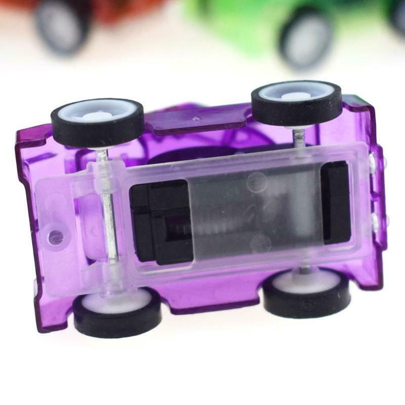 Transparent Mini Candy Color Pull Back Car for Kids Toddlers Birthday Party