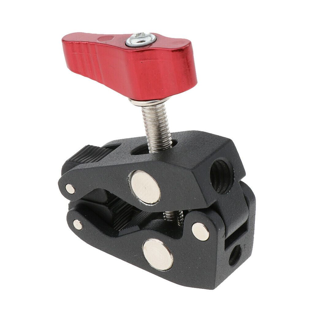 Camera Bracket  Clamp Photography w/ 1/4" and 3/8" for DSLR, Lights