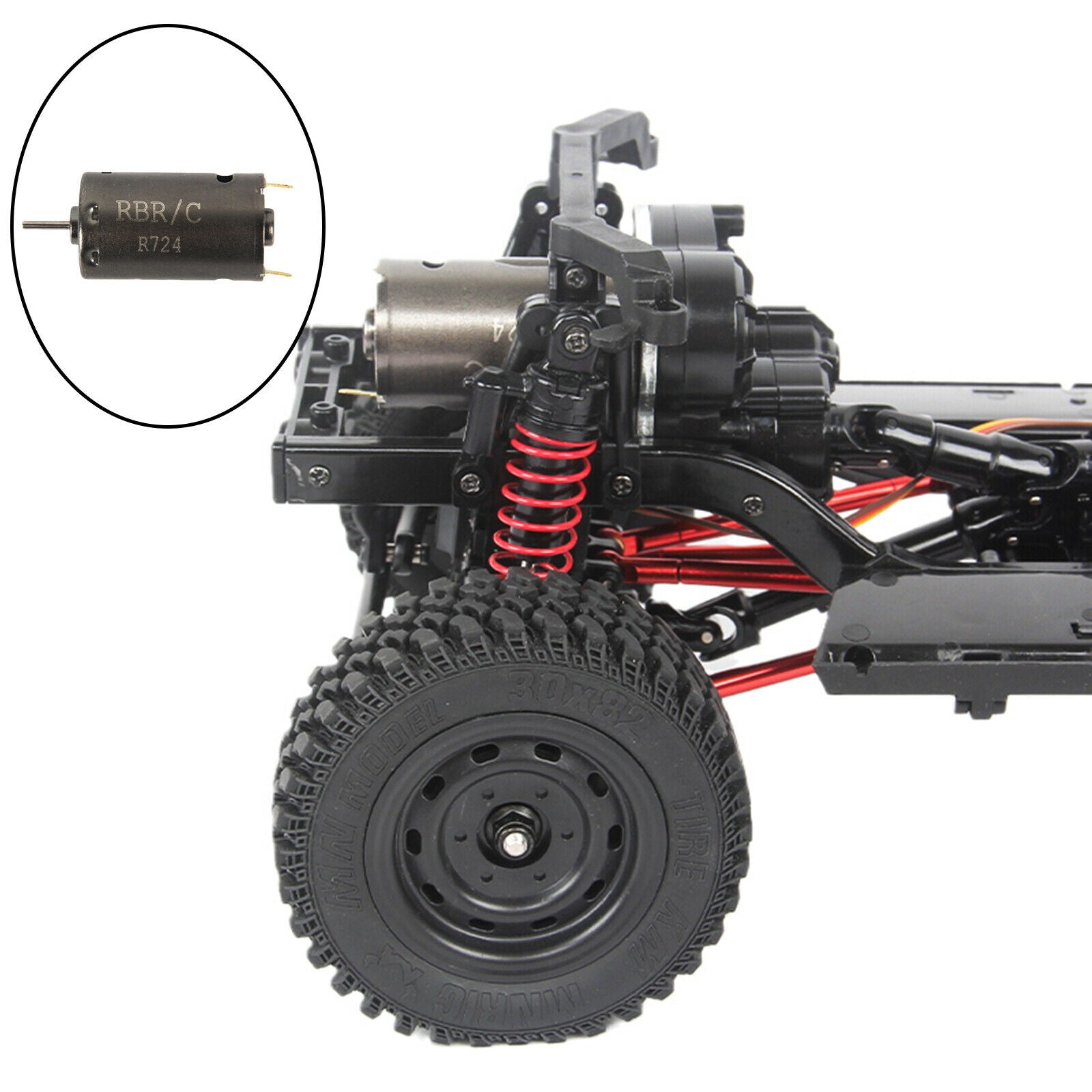 Large  390 Motor for MN86 1:12 Vehicles Crawler Car DIY Accessory