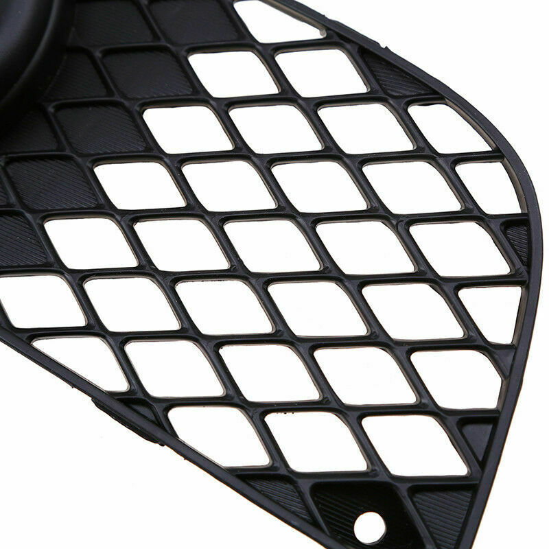 Front Bumper Fog Light Grille Grill Cover Replace for Mitsubishi Lancer 08-14
