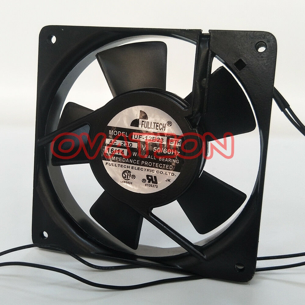 For 1pc FULLTECH UF-12B23 BTH Equipment fan AC230V 16/14W 120*120*25mm