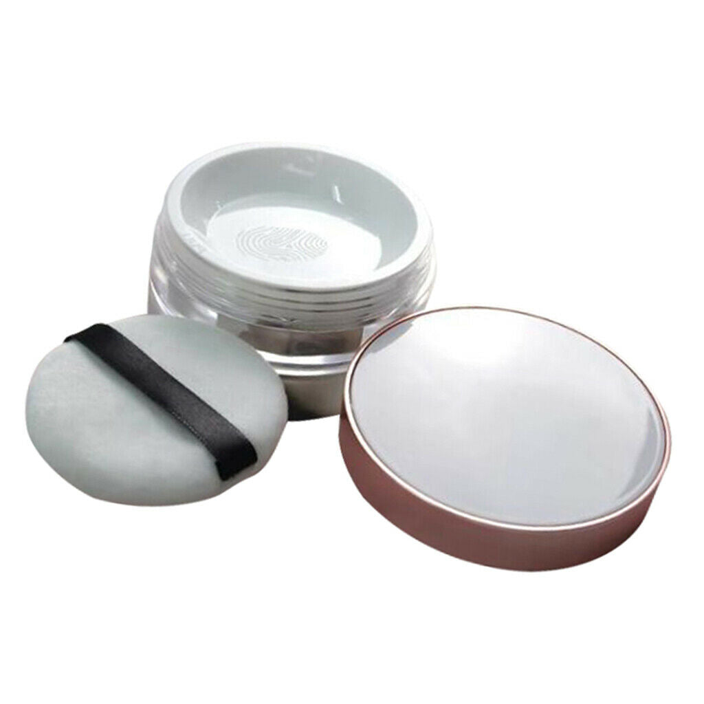 20g Powder Box Empty Powder Container, Cosmetic Empty Box Giant Box With Powder