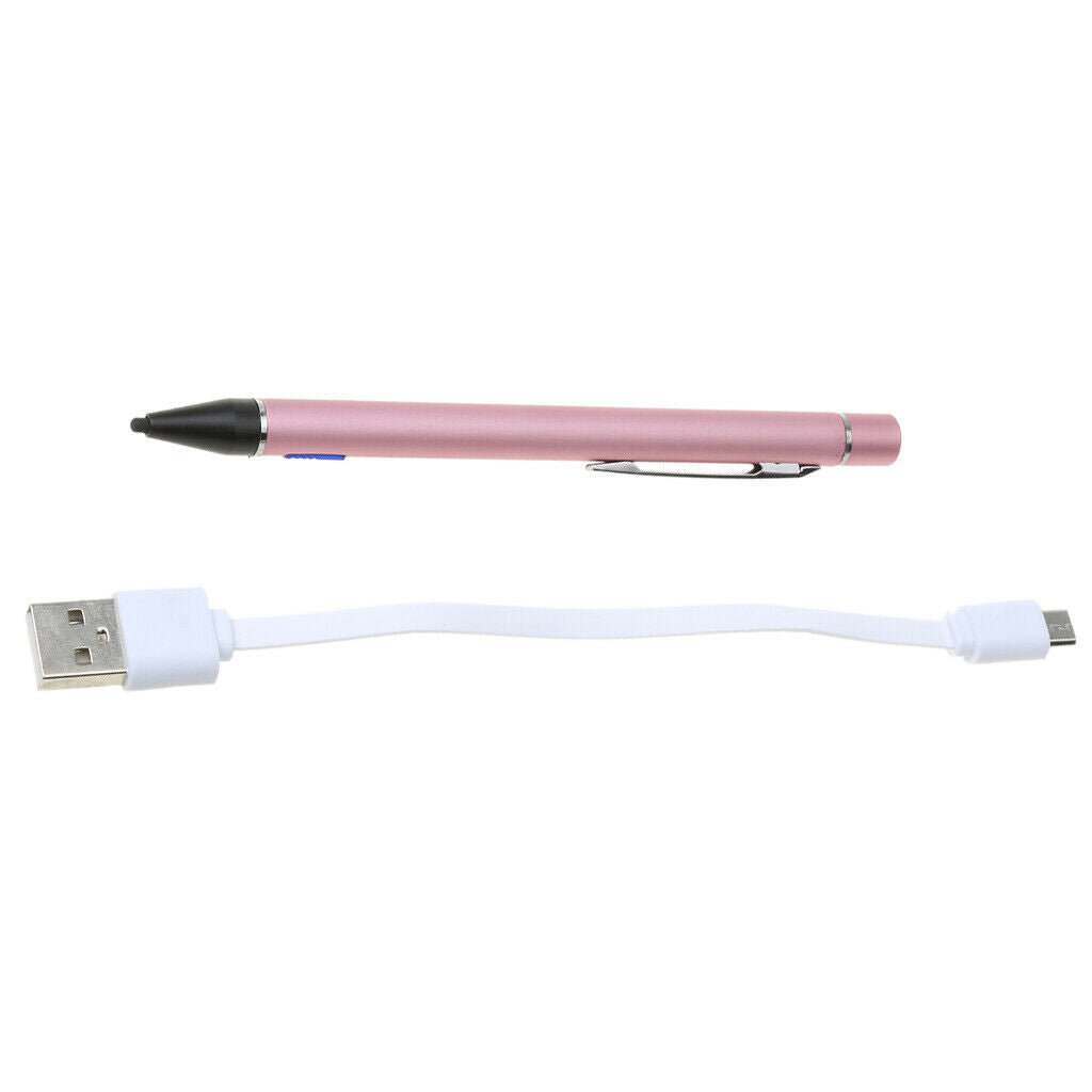 2.0mm Capacitive Pen Touch Pen Stylus Drawing Pen USB Charging for