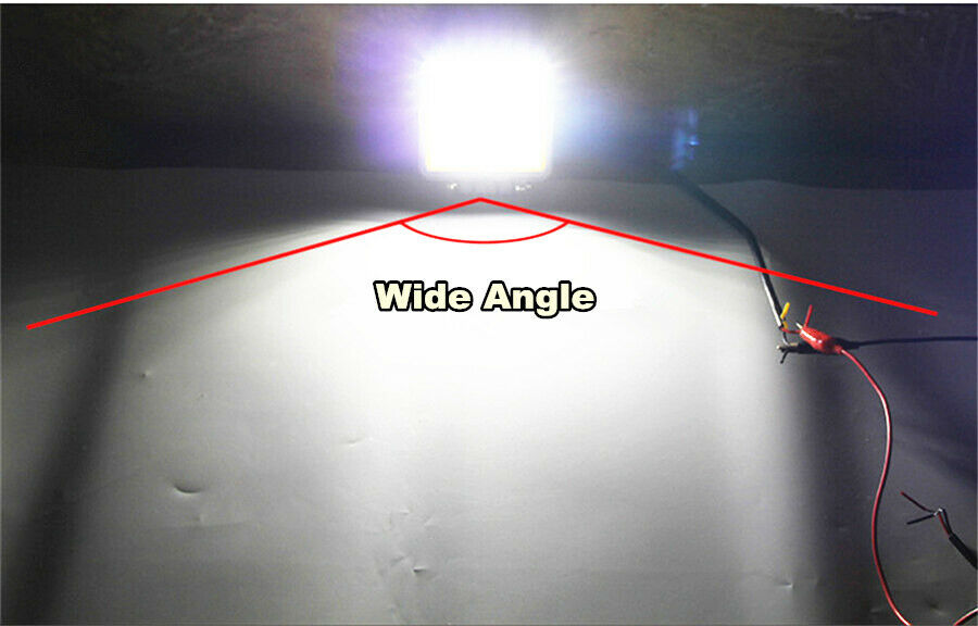 400W LED Work LIGHT BAR Spot Flood Offroad Truck SUV IP68 Waterproof Fog Lamp