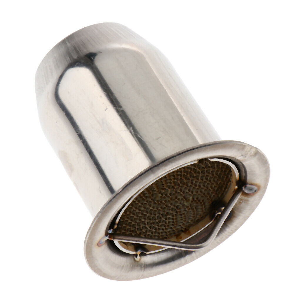 60mm ATV Exhaust Muffler Baffle Silencer DB Killer Slip-On, Stainless Steel